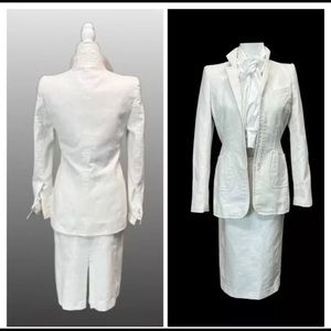 Oscar de la Renta Vintage Women’s two piece blazer and skirt suit set